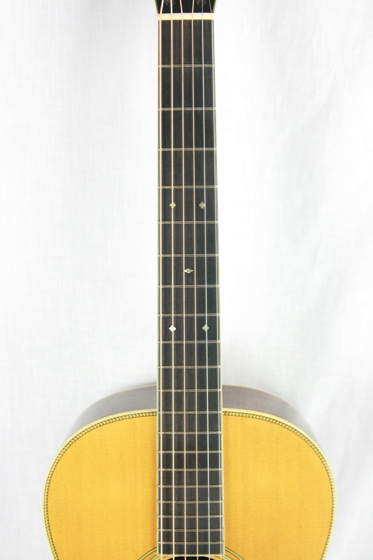 2002 Santa Cruz 00 Herringbone Flattop Acoustic Guitar! OO Spruce Top Indian Rosewood h