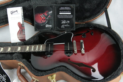 SIGNED 2014 Gibson ES-137 Billie Joe Armstrong Black Cherry! Limited Edition AUTOGRAPHED