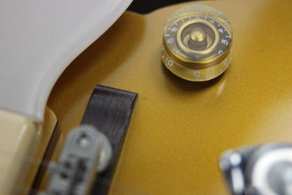 1999 Gibson Custom Shop Historic Nashville ES-295 1952 Reissue - All Gold ES-175, 2 P90's, Bigsby