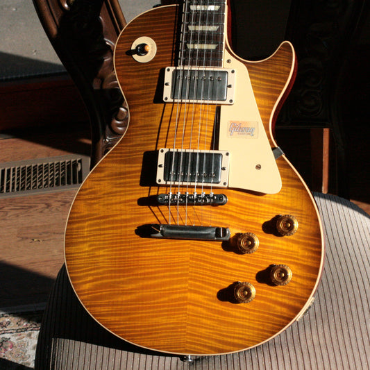 2019 Gibson 1959 Les Paul 60TH ANNIVERSARY Historic Reissue R9 59 Custom Shop Golden Poppy Burst