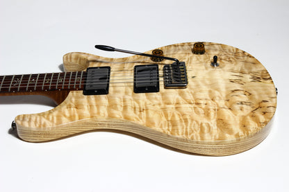 2021 PRS Wood Library Custom 24 QUILT 10 TOP Torrefied Maple Neck Natural Paul Reed Smith