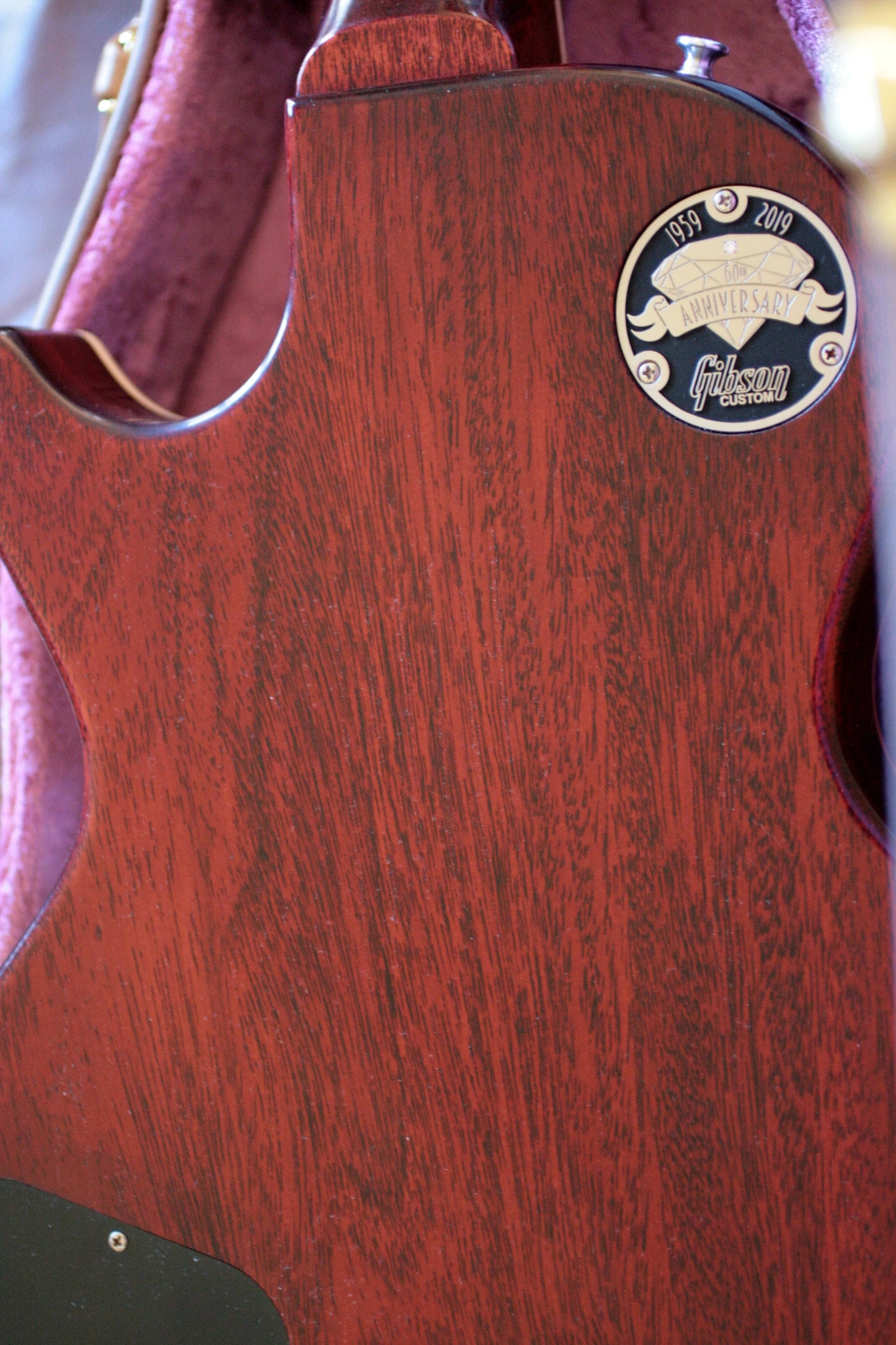 2019 Gibson 1959 Les Paul 60TH ANNIVERSARY Historic Reissue R9 59 Custom Shop Golden Poppy Burst