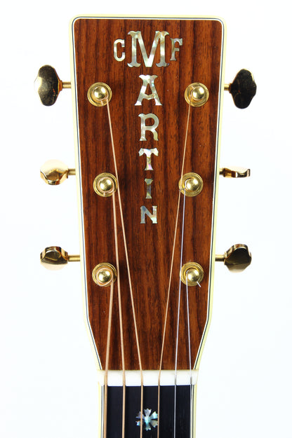 2002 Martin OM-42 Orchestra Model Acoustic Guitar - 14-Fret, Rosewood, Natural Finish, 000