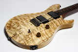 2021 PRS Wood Library Custom 24 QUILT 10 TOP Torrefied Maple Neck Natural Paul Reed Smith