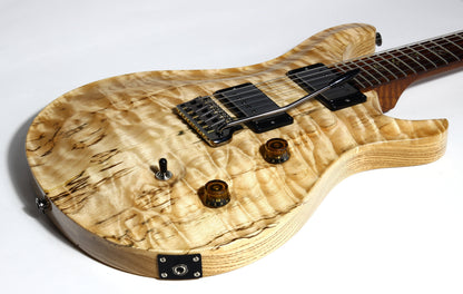 2021 PRS Wood Library Custom 24 QUILT 10 TOP Torrefied Maple Neck Natural Paul Reed Smith