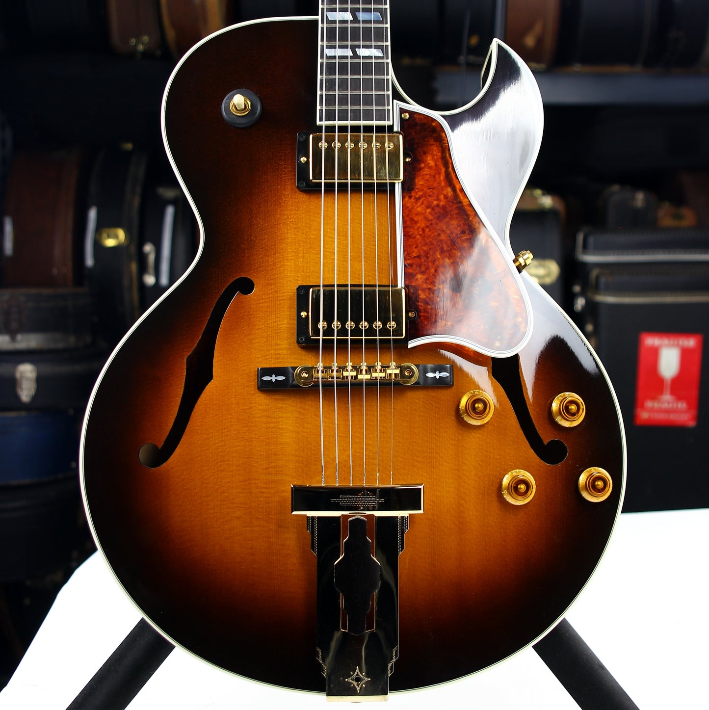 1997 Gibson Custom Shop Historic L-4 CES Sunburst - Solid Spruce Carved Top, ES-175 L4 CES L5