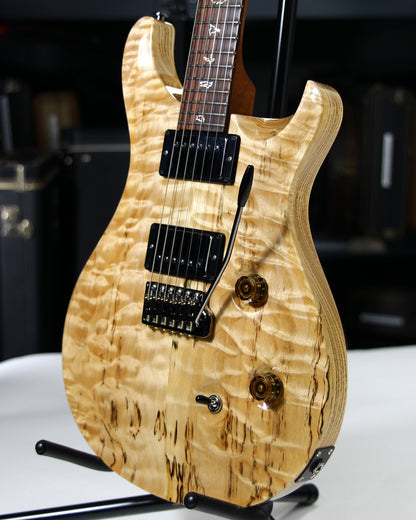 2021 PRS Wood Library Custom 24 QUILT 10 TOP Torrefied Maple Neck Natural Paul Reed Smith