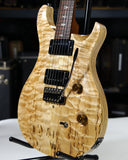 2021 PRS Wood Library Custom 24 QUILT 10 TOP Torrefied Maple Neck Natural Paul Reed Smith
