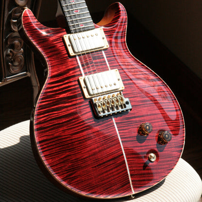 2015 PRS Santana II PRIVATE STOCK! African Blackwood! Red Inlays! Paul Reed Smith INCREDIBLE TOP!