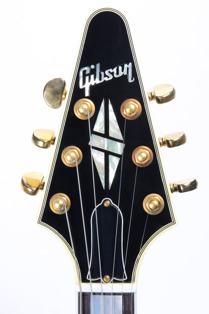 2002 Gibson Flying V Custom Shop Ebony Fingerboard Black Limited Edition Historic - Only 40 Made!