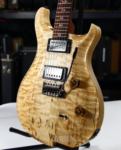 2021 PRS Wood Library Custom 24 QUILT 10 TOP Torrefied Maple Neck Natural Paul Reed Smith