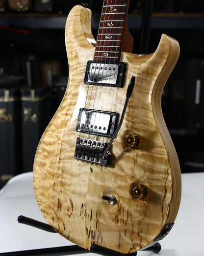 2021 PRS Wood Library Custom 24 QUILT 10 TOP Torrefied Maple Neck Natural Paul Reed Smith