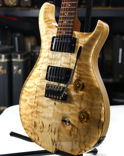 2021 PRS Wood Library Custom 24 QUILT 10 TOP Torrefied Maple Neck Natural Paul Reed Smith