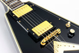 2002 Gibson Flying V Custom Shop Ebony Fingerboard Black Limited Edition Historic - Only 40 Made!