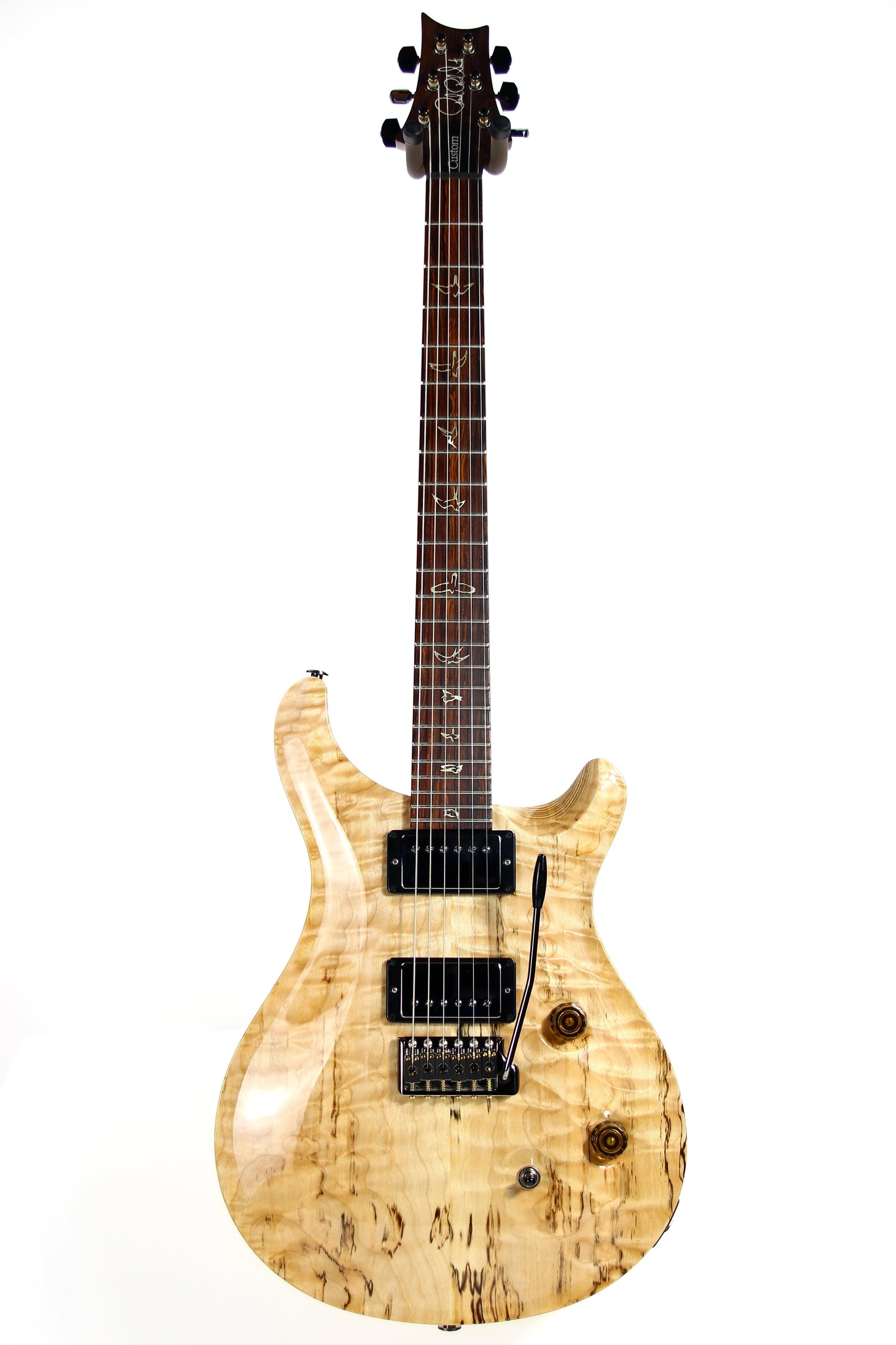 2021 PRS Wood Library Custom 24 QUILT 10 TOP Torrefied Maple Neck Natural Paul Reed Smith