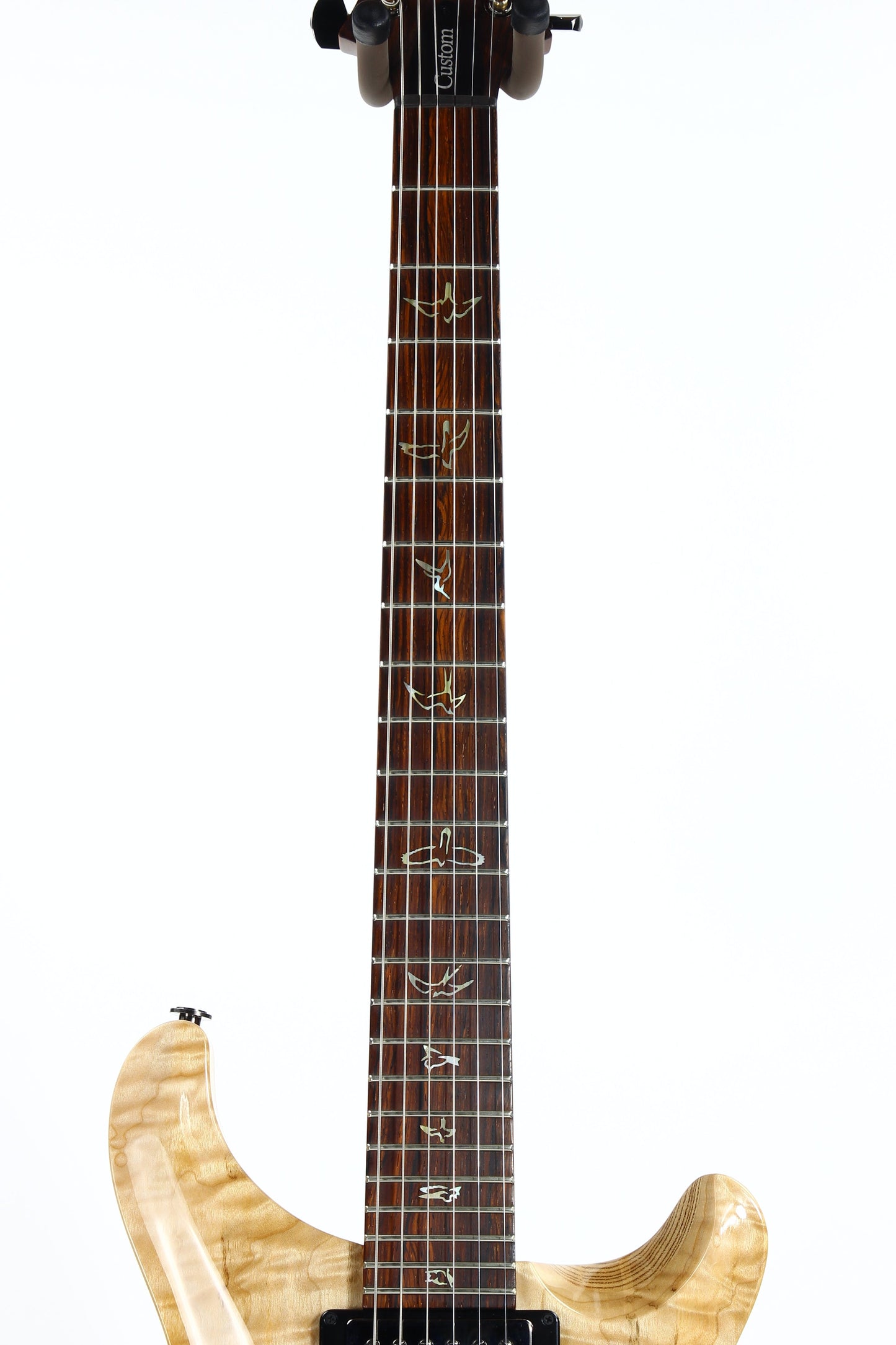 2021 PRS Wood Library Custom 24 QUILT 10 TOP Torrefied Maple Neck Natural Paul Reed Smith