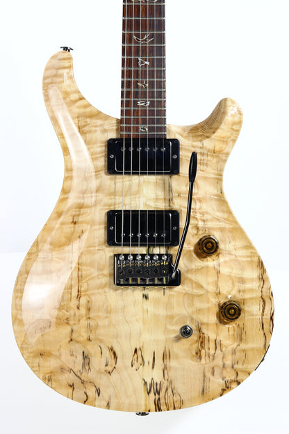 2021 PRS Wood Library Custom 24 QUILT 10 TOP Torrefied Maple Neck Natural Paul Reed Smith