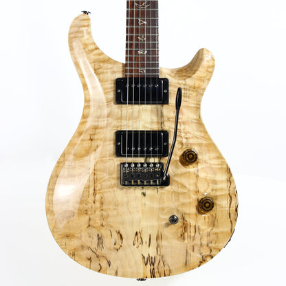 2021 PRS Wood Library Custom 24 QUILT 10 TOP Torrefied Maple Neck Natural Paul Reed Smith