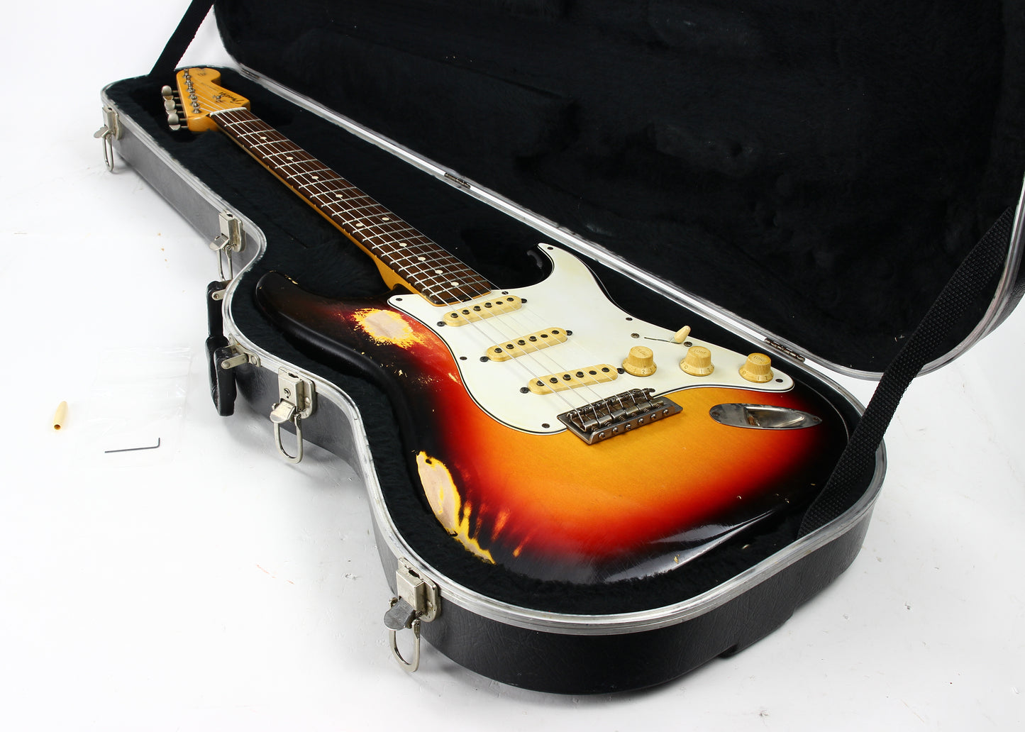 2012 Fender Custom Shop 1960 Stratocaster Relic - 3-Tone Sunburst, Rosewood ‘60 Reissue Strat