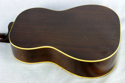 1969 Gibson B-25 N Natural Vintage Flattop Acoustic Guitar Light Project