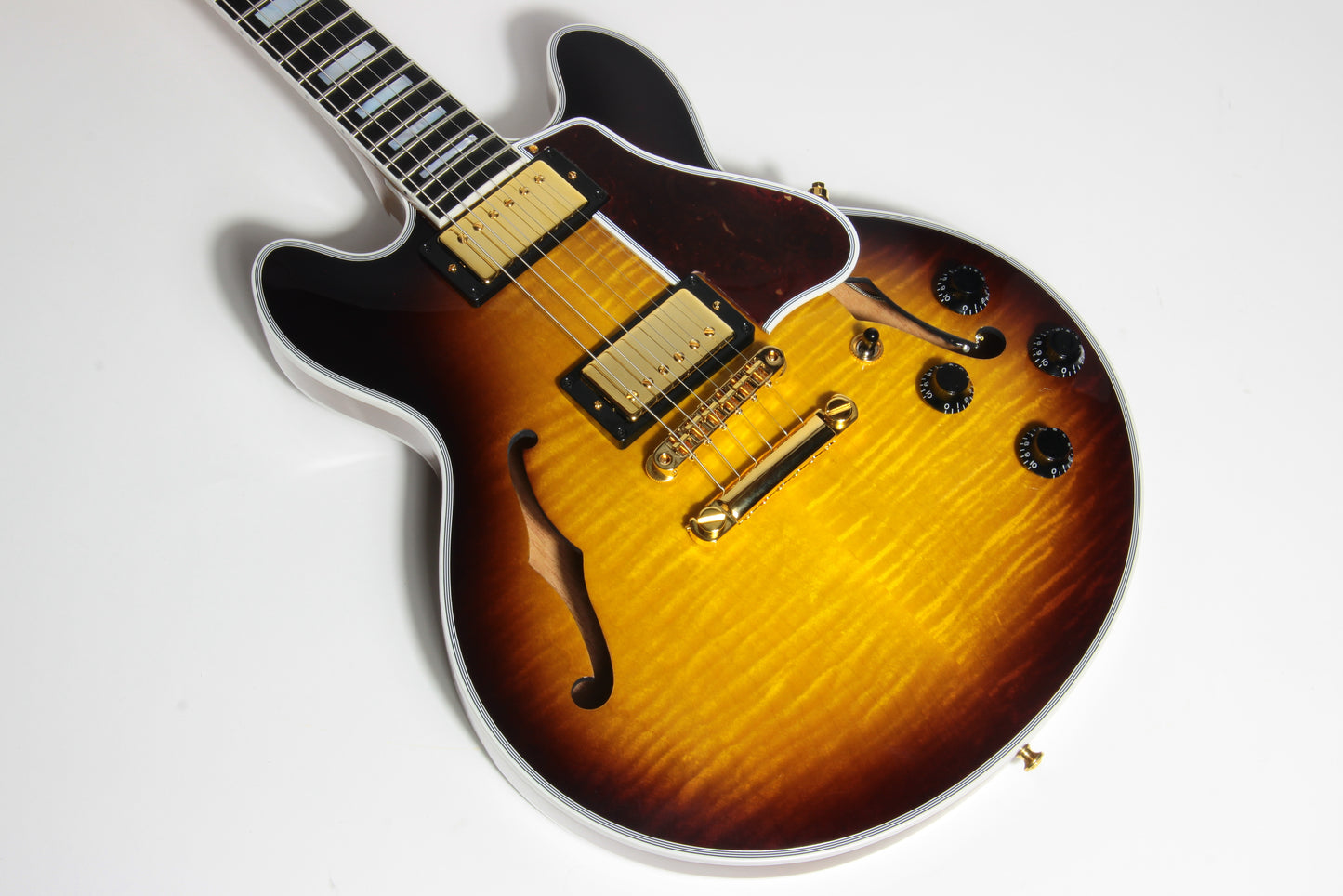 2020 Gibson Custom Shop CS-356 Figured - Vintage Sunburst - EBONY Fingerboard - ES 335 355 Small-Body