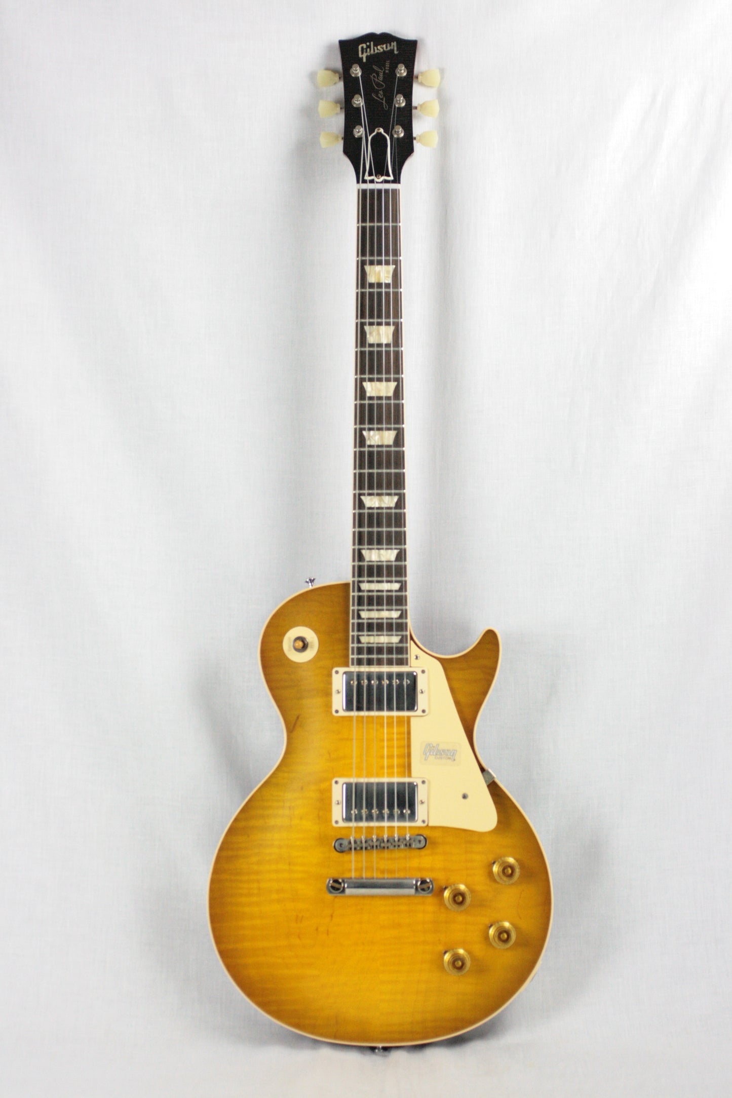 2019 Gibson 1959 AGED Les Paul 60TH ANNIVERSARY Historic Reissue R9 59 Custom Shop Golden Poppy Burst