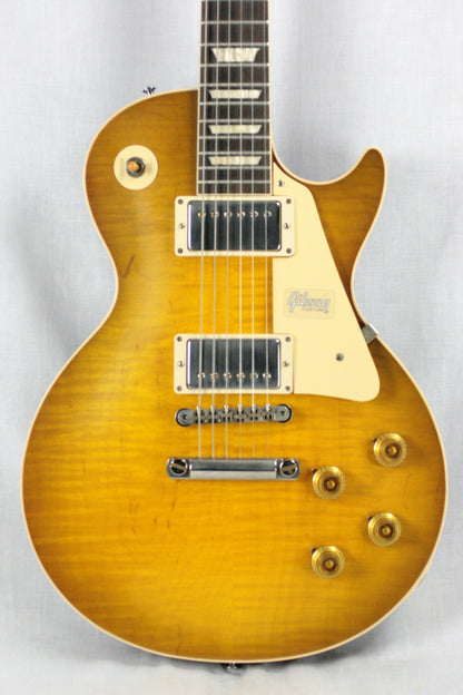 2019 Gibson 1959 AGED Les Paul 60TH ANNIVERSARY Historic Reissue R9 59 Custom Shop Golden Poppy Burst