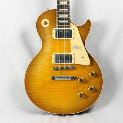 2019 Gibson 1959 AGED Les Paul 60TH ANNIVERSARY Historic Reissue R9 59 Custom Shop Golden Poppy Burst