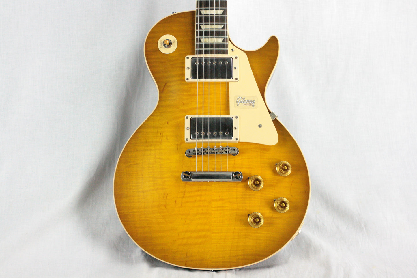 2019 Gibson 1959 AGED Les Paul 60TH ANNIVERSARY Historic Reissue R9 59 Custom Shop Golden Poppy Burst