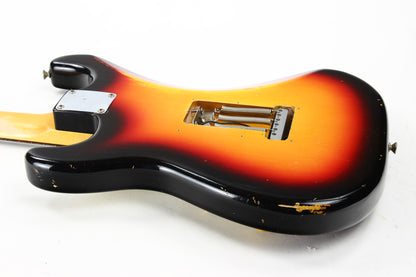 2012 Fender Custom Shop 1960 Stratocaster Relic - 3-Tone Sunburst, Rosewood ‘60 Reissue Strat