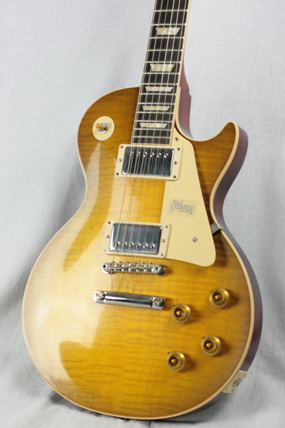 2019 Gibson 1959 AGED Les Paul 60TH ANNIVERSARY Historic Reissue R9 59 Custom Shop Golden Poppy Burst