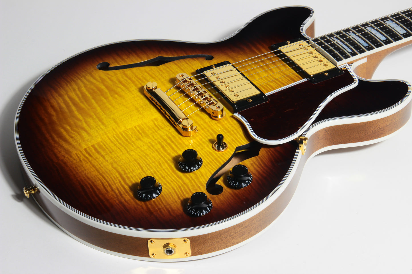 2020 Gibson Custom Shop CS-356 Figured - Vintage Sunburst - EBONY Fingerboard - ES 335 355 Small-Body