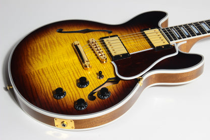 2020 Gibson Custom Shop CS-356 Figured - Vintage Sunburst - EBONY Fingerboard - ES 335 355 Small-Body