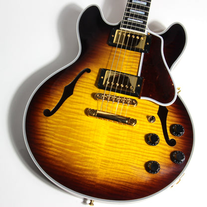 2020 Gibson Custom Shop CS-356 Figured - Vintage Sunburst - EBONY Fingerboard - ES 335 355 Small-Body