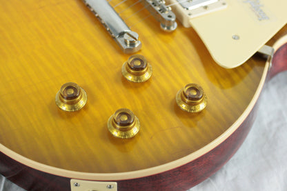 2019 Gibson 1959 AGED Les Paul 60TH ANNIVERSARY Historic Reissue R9 59 Custom Shop Golden Poppy Burst