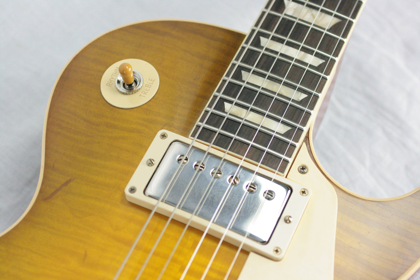 2019 Gibson 1959 AGED Les Paul 60TH ANNIVERSARY Historic Reissue R9 59 Custom Shop Golden Poppy Burst