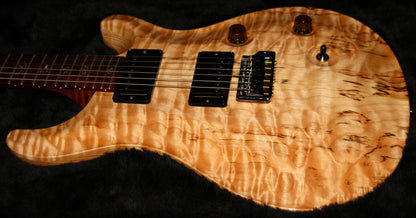 2021 PRS Wood Library Custom 24 QUILT 10 TOP Torrefied Maple Neck Natural Paul Reed Smith