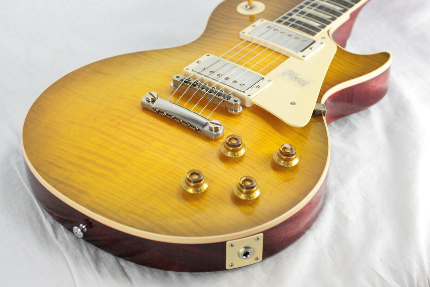 2019 Gibson 1959 AGED Les Paul 60TH ANNIVERSARY Historic Reissue R9 59 Custom Shop Golden Poppy Burst