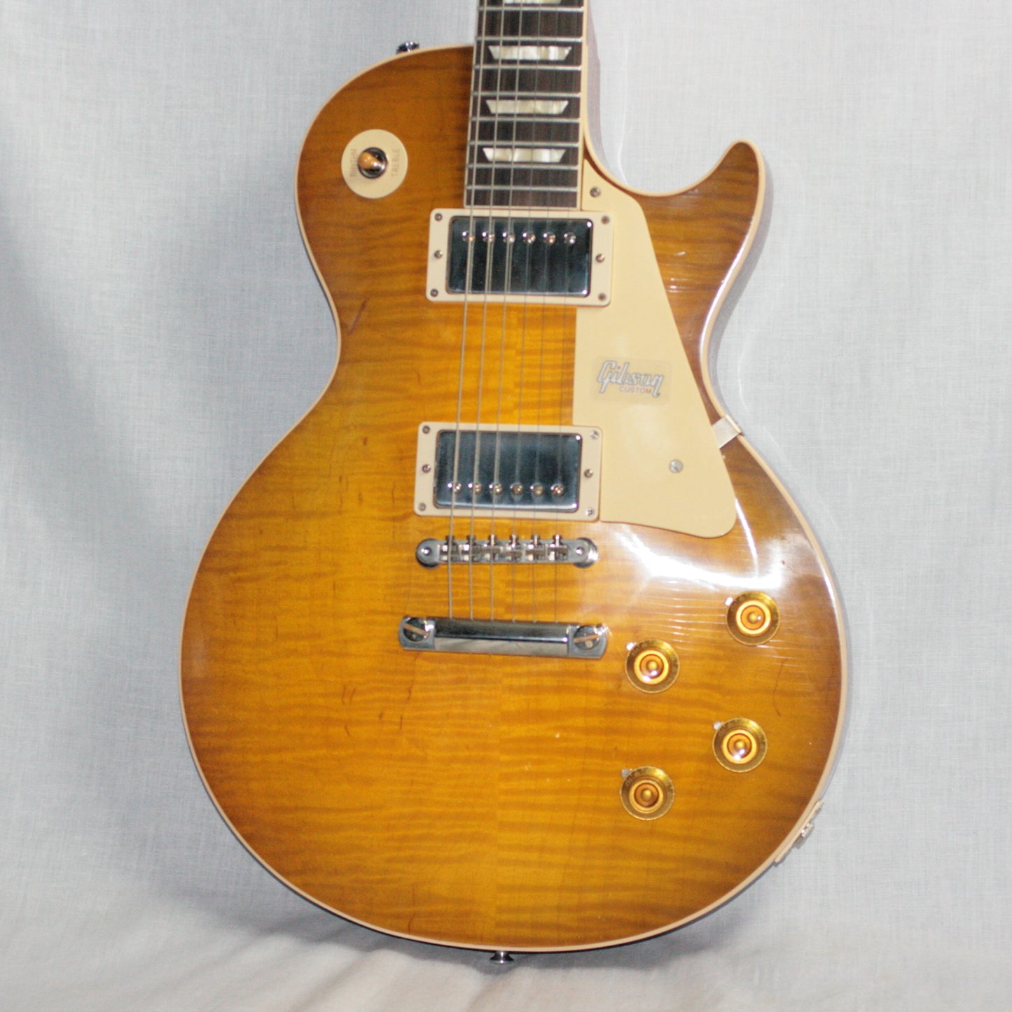 2019 Gibson 1959 AGED Les Paul 60TH ANNIVERSARY Historic Reissue R9 59 Custom Shop Golden Poppy Burst