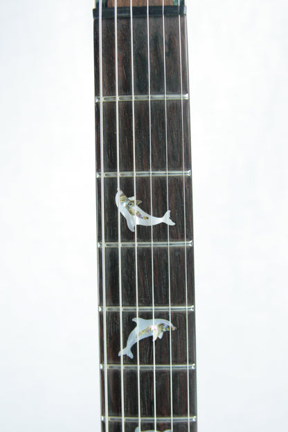 2005 Nik Huber Dolphin 4/2 Headstock! w/ Inlays Quilted Maple Top Swietenia Body! Matching Headstock!