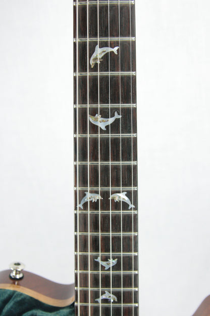 2005 Nik Huber Dolphin 4/2 Headstock! w/ Inlays Quilted Maple Top Swietenia Body! Matching Headstock!