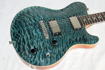 2005 Nik Huber Dolphin 4/2 Headstock! w/ Inlays Quilted Maple Top Swietenia Body! Matching Headstock!