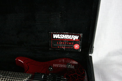 1989 Washburn EC36 Spitfire Signature Series-Stephen's Extended Cutaway ec-36 fret