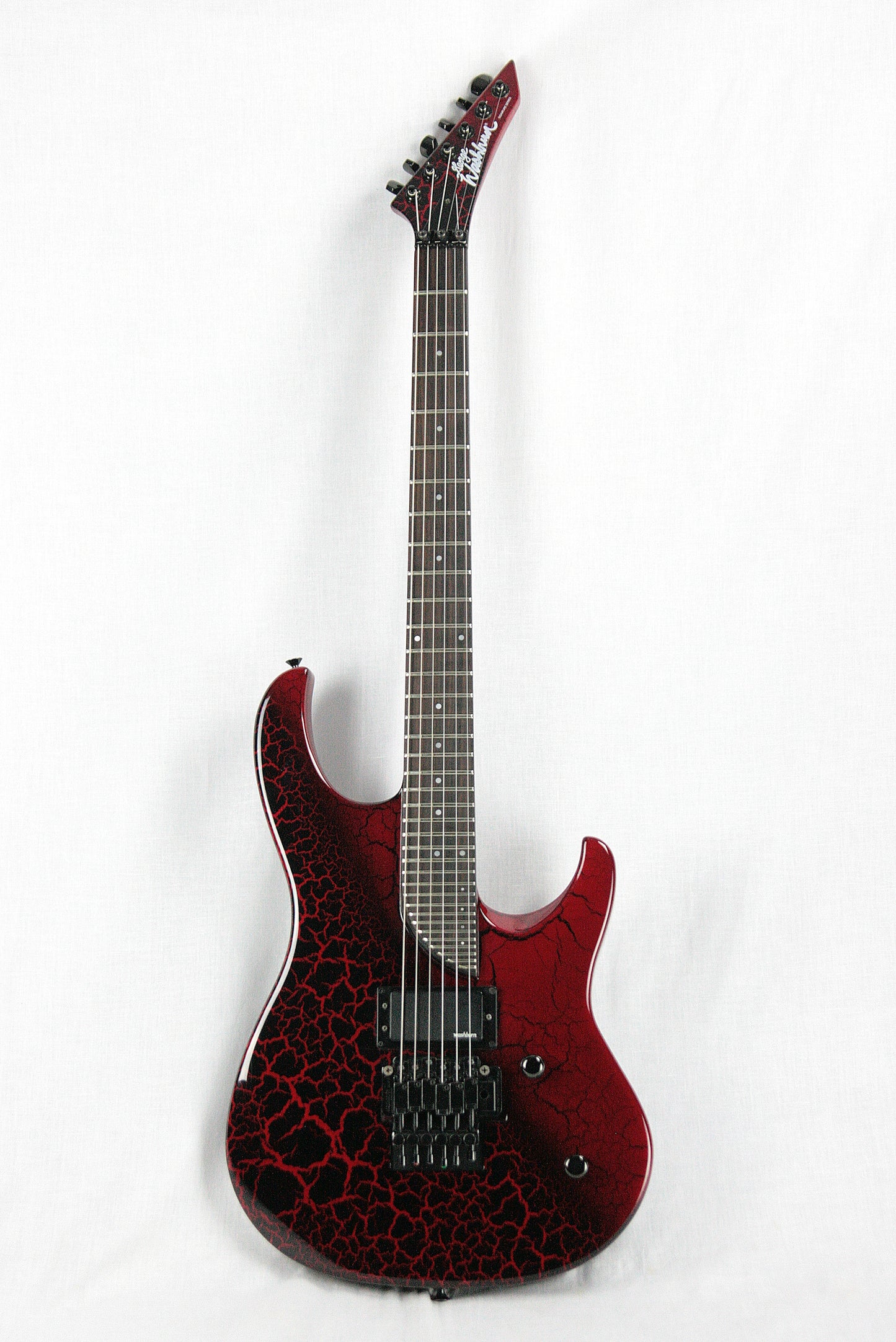 1989 Washburn EC36 Spitfire Signature Series-Stephen's Extended Cutaway ec-36 fret