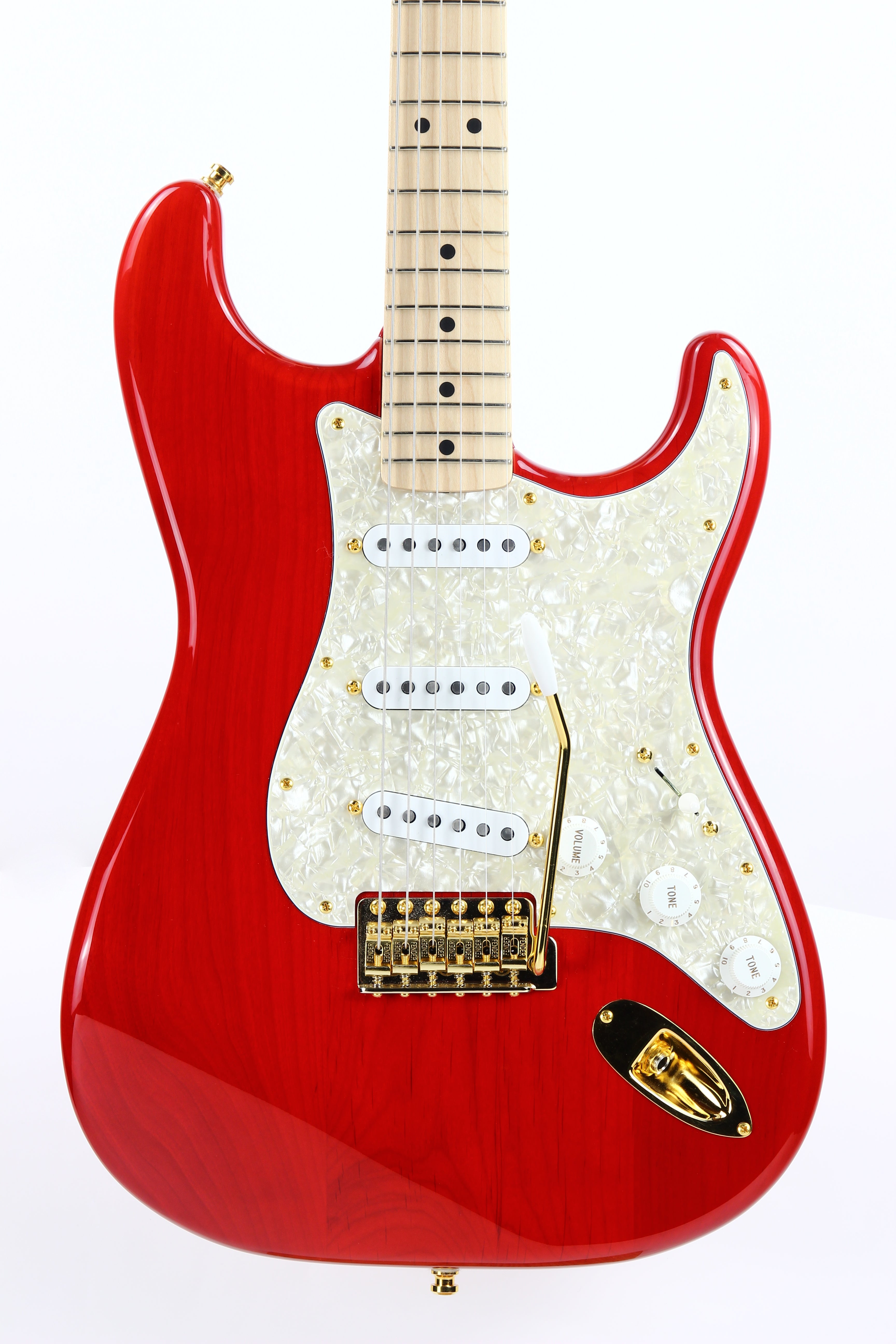 2020 Fender Japan Scandal Mami Signature Stratocaster Trans Red MIJ CI –  Kansas City Vintage Guitars