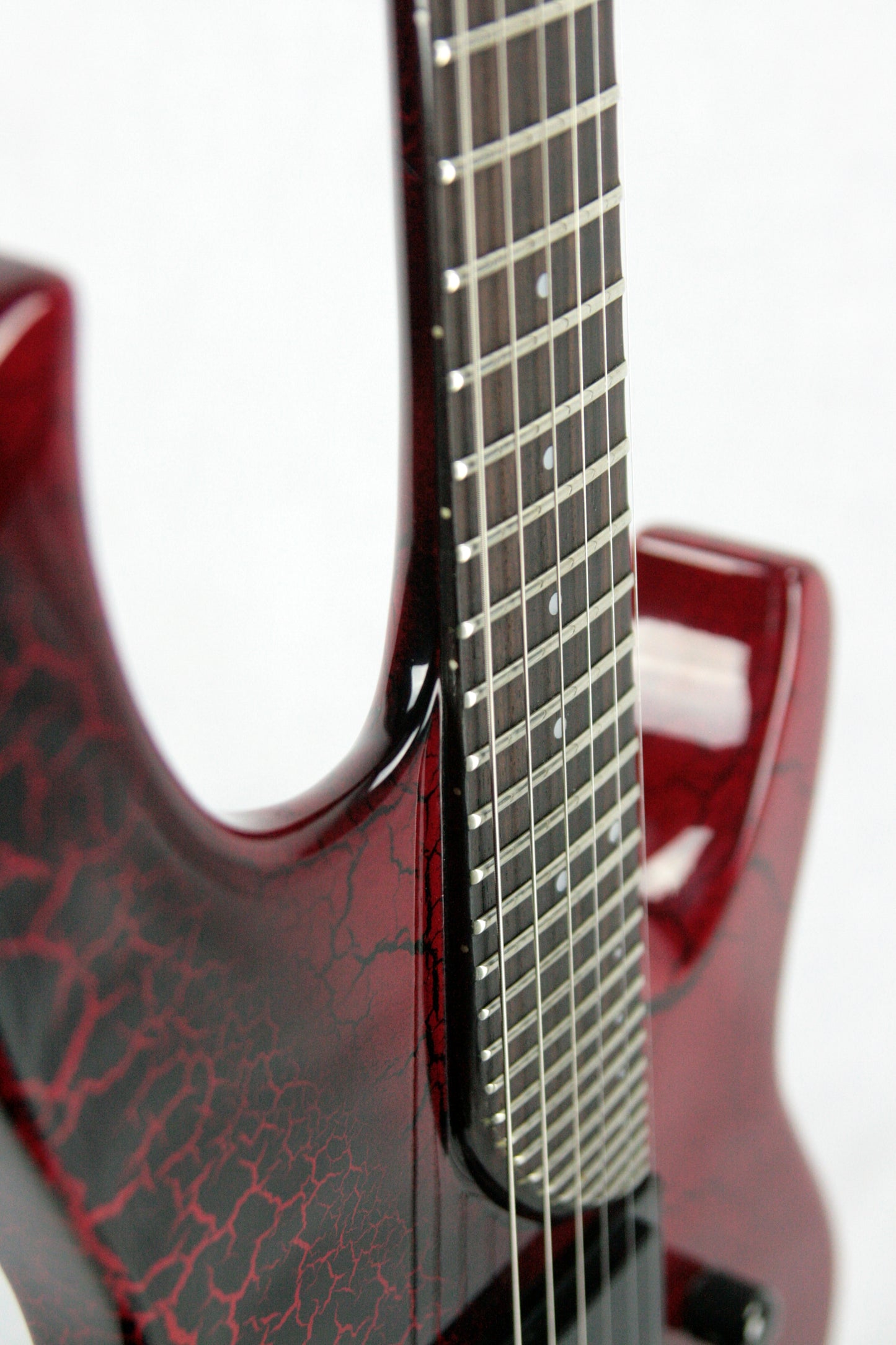 1989 Washburn EC36 Spitfire Signature Series-Stephen's Extended Cutaway ec-36 fret