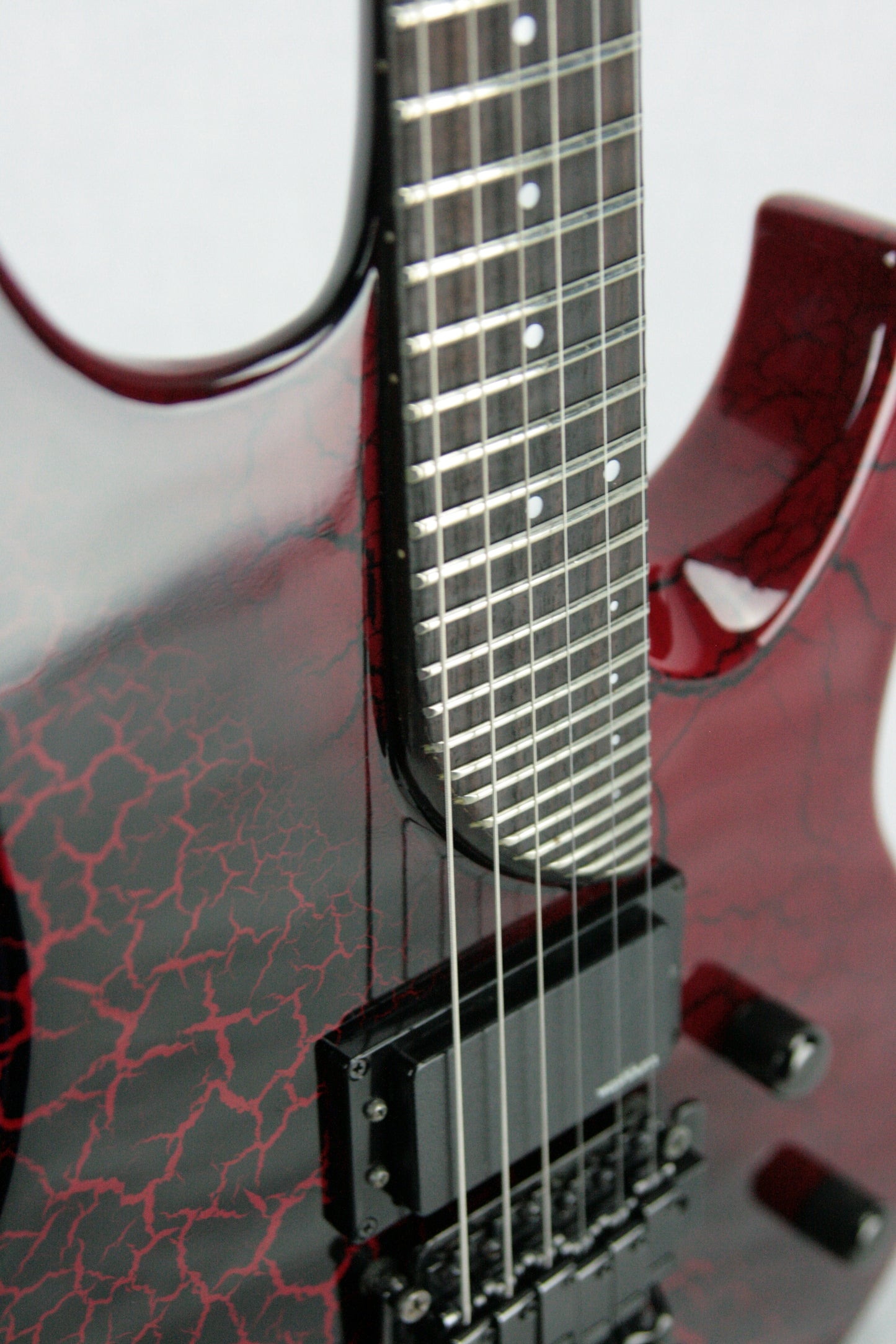 1989 Washburn EC36 Spitfire Signature Series-Stephen's Extended Cutaway ec-36 fret