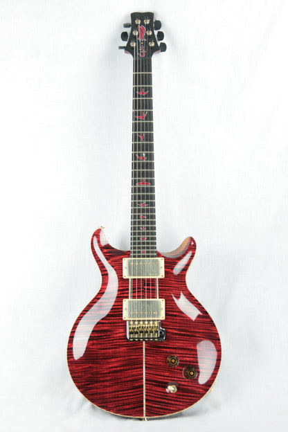 2015 PRS Santana II PRIVATE STOCK! African Blackwood! Red Inlays! Paul Reed Smith INCREDIBLE TOP!