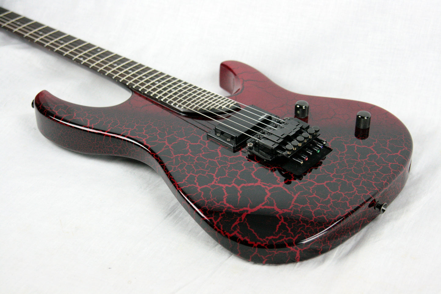 1989 Washburn EC36 Spitfire Signature Series-Stephen's Extended Cutaway ec-36 fret