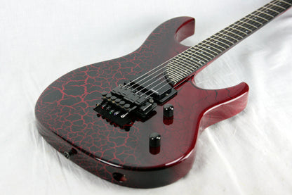 1989 Washburn EC36 Spitfire Signature Series-Stephen's Extended Cutaway ec-36 fret